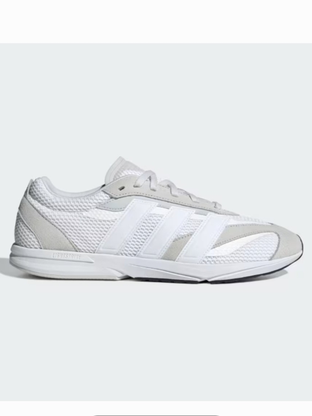Adidas Women's Lightblaze LP  White & Gray Sneaker Size 9 New In Box